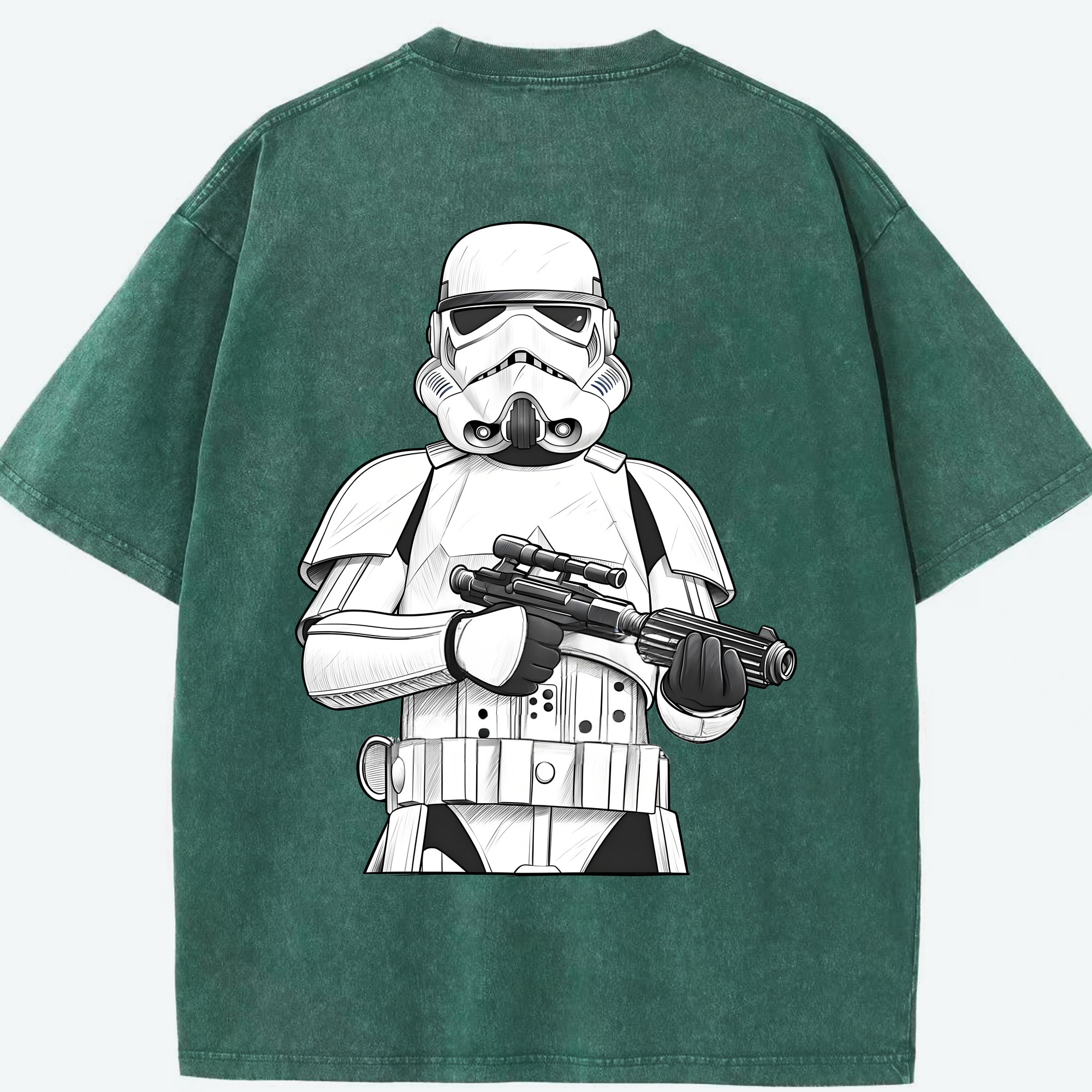 （画像用） スター・ウォーズ Star Wars 綿100% ヴィンテージ風 半袖Tシャツ（背面プリント）